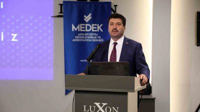 MEDEK YÖNETİM KURULU BAŞKANI PROF. DR. MEHMET SARIBIYIK, “ÖZELLİKLE GÜNÜMÜZDE