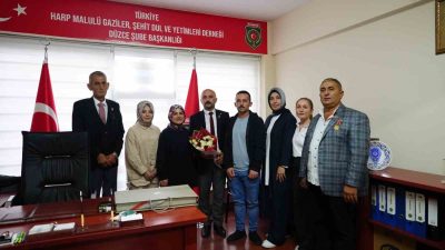 DÜZCE BELEDİYESİ, 19 EYLÜL GAZİLER GÜNÜ DOLAYISIYLA TÜRKİYE HARP MALULLERİ,