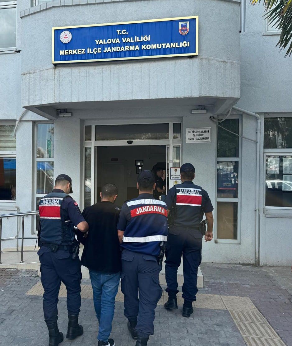 Yalova’da 15 yıl hapis cezasıyla aranan hükümlü yakalandı