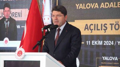 ADALET BAKANI YILMAZ TUNÇ, YALOVA ADALET SARAYI EK HİZMET BİNASI