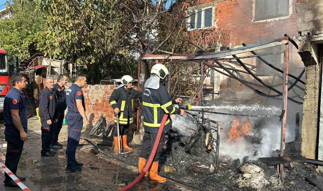 KASTAMONU’DA İL MERKEZİNDE BİR EVİN GARAJ BÖLÜMÜNDEN ÇIKTIĞI TAHMİN EDİLEN
