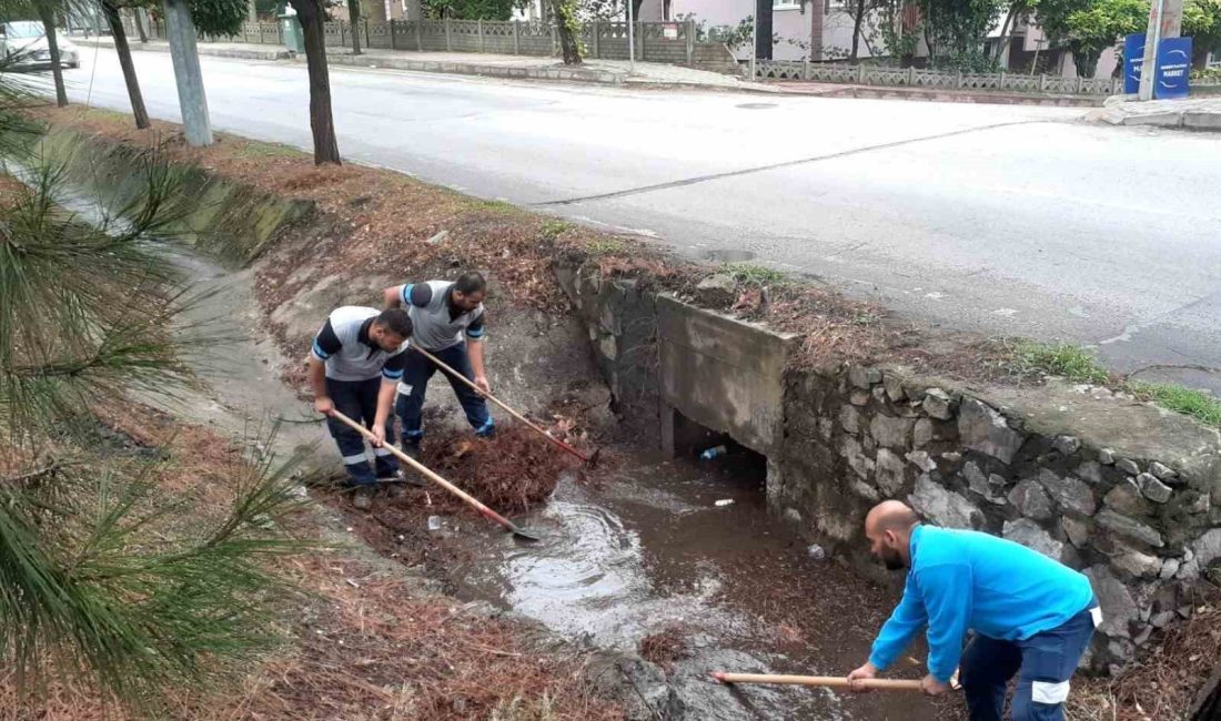 KOCAELİ’DE ANİ BASTIRABİLECEK YAĞIŞLAR SEBEBİYLE SU BASKINLARININ YAŞANMAMASI İÇİN MAZGAL,