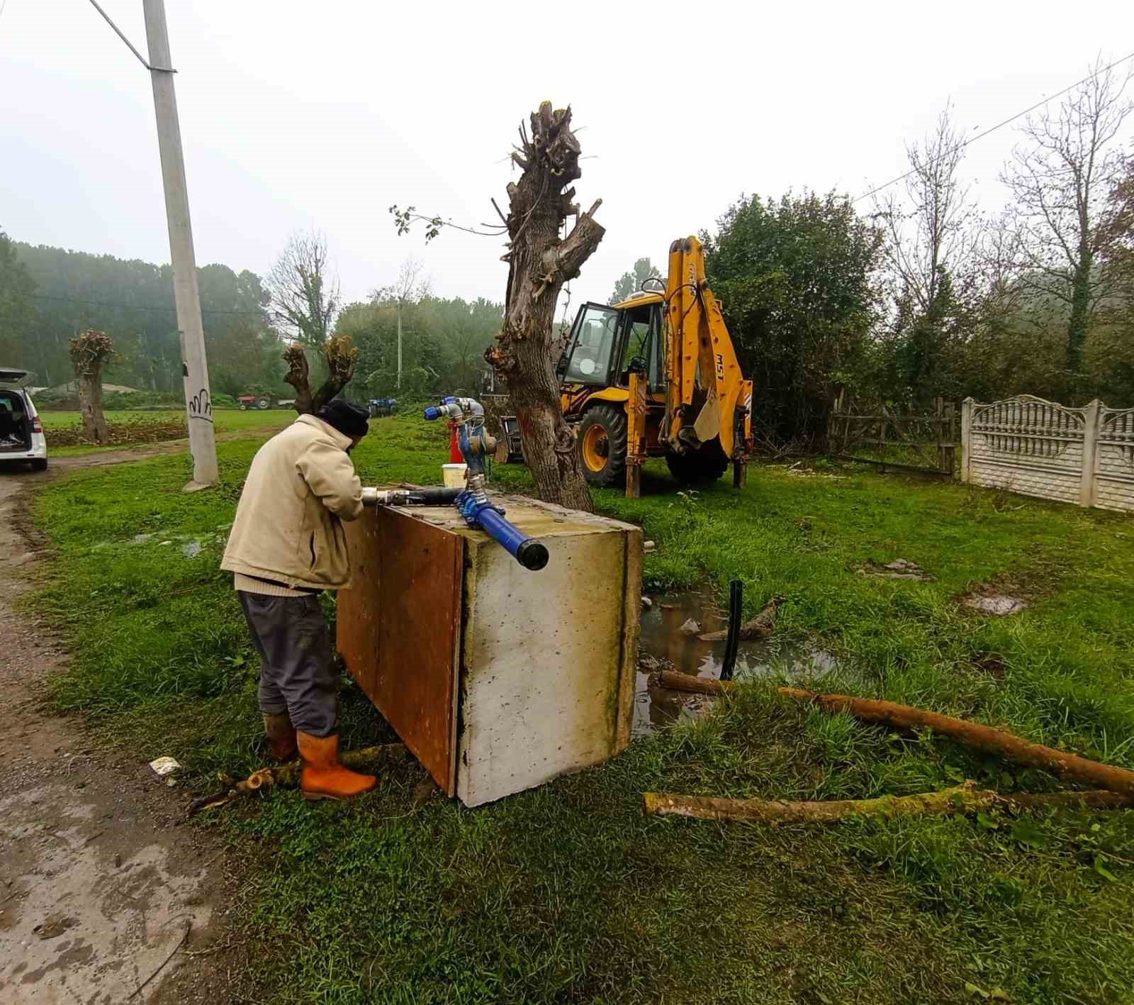 Arızalanın su hatlarına anında müdahale