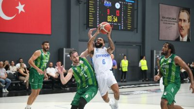 TÜRKİYE BASKETBOL LİGİ'NİN DÖRDÜNCÜ HAFTA KARŞILAŞMASINDA ÇAYIROVA BELEDİYESİ, SAHASINDA OGM