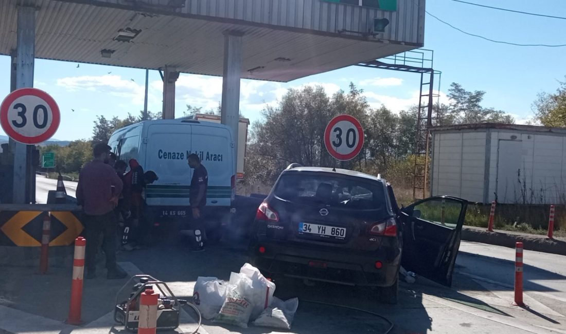 BOLU’NUN GEREDE İLÇESİNDE OTOYOL