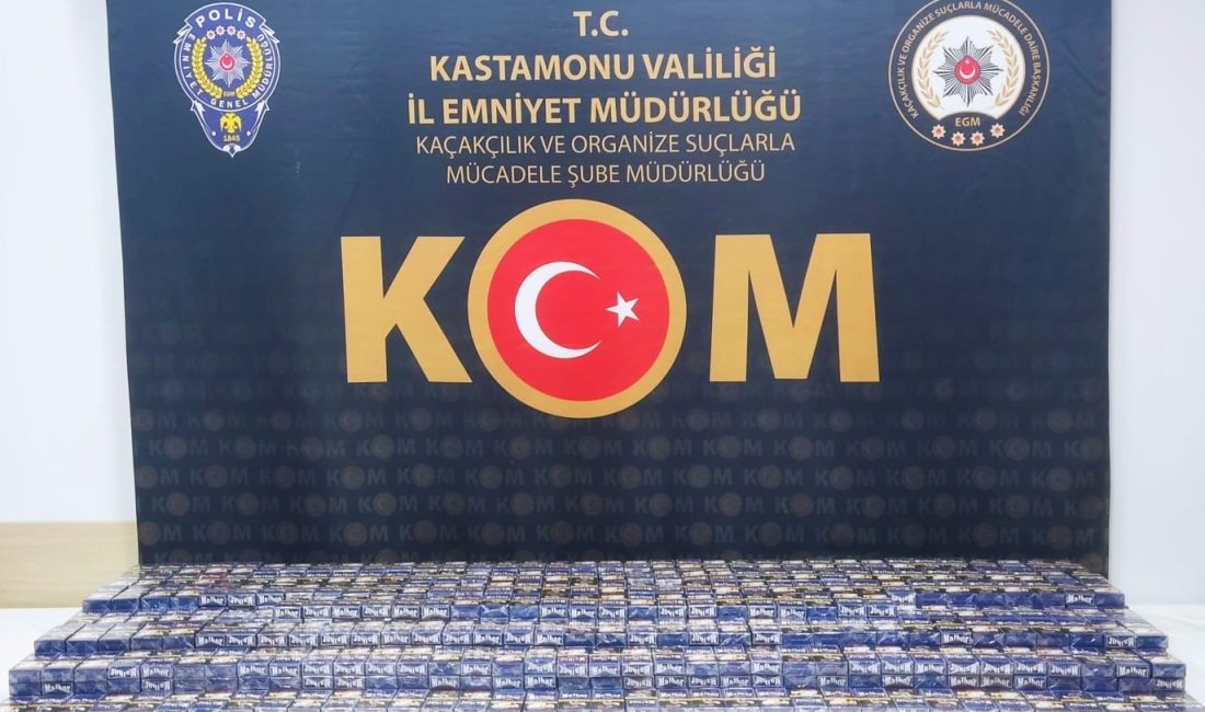 KASTAMONU'DA POLİS EKİPLERİ TARAFINDAN