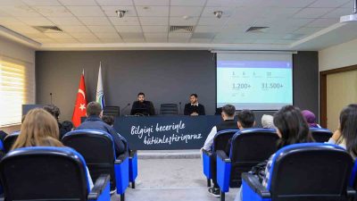 YKS’YE HAZIRLANAN KOCAELİLİ LİSE ÖĞRENCİLERİ SUBÜ’YÜ GEZEREK ÜNİVERSİTE HAKKINDA BİLGİ