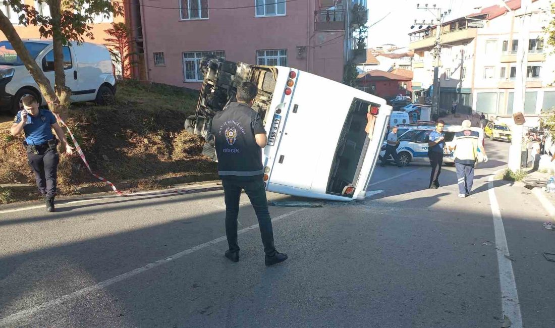 KOCAELİ'DE FRENİ BOŞALAN İŞÇİ