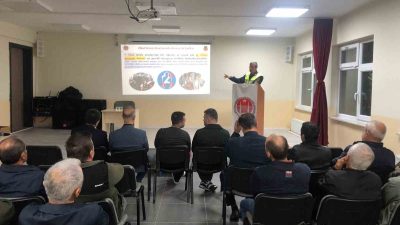 BOLU’NUN MUDURNU İLÇESİNDE 66 ÖĞRENCİ SERVİS ŞOFÖRÜNE, BİLGİLENDİRME EĞİTİMİ YAPILDI.