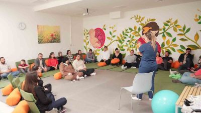 KOCAELİ ŞEHİR HASTANESİNDE GEBE OKULU MEZUNİYET TÖRENİ DÜZENLENDİ.