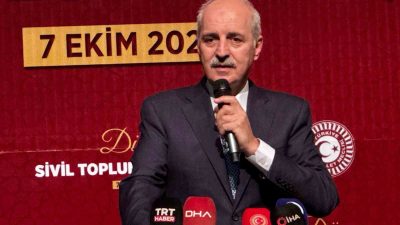 İSRAİL'İN KATLİAMLARINA DEĞİNEN TBMM BAŞKANI NUMAN KURTULMUŞ, "TÜRKİYE ARZ-I MEVUDUN