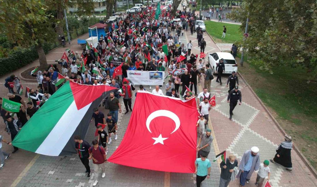 YALOVA’DA, İSRAİL’İN GAZZE İŞGALİNİN