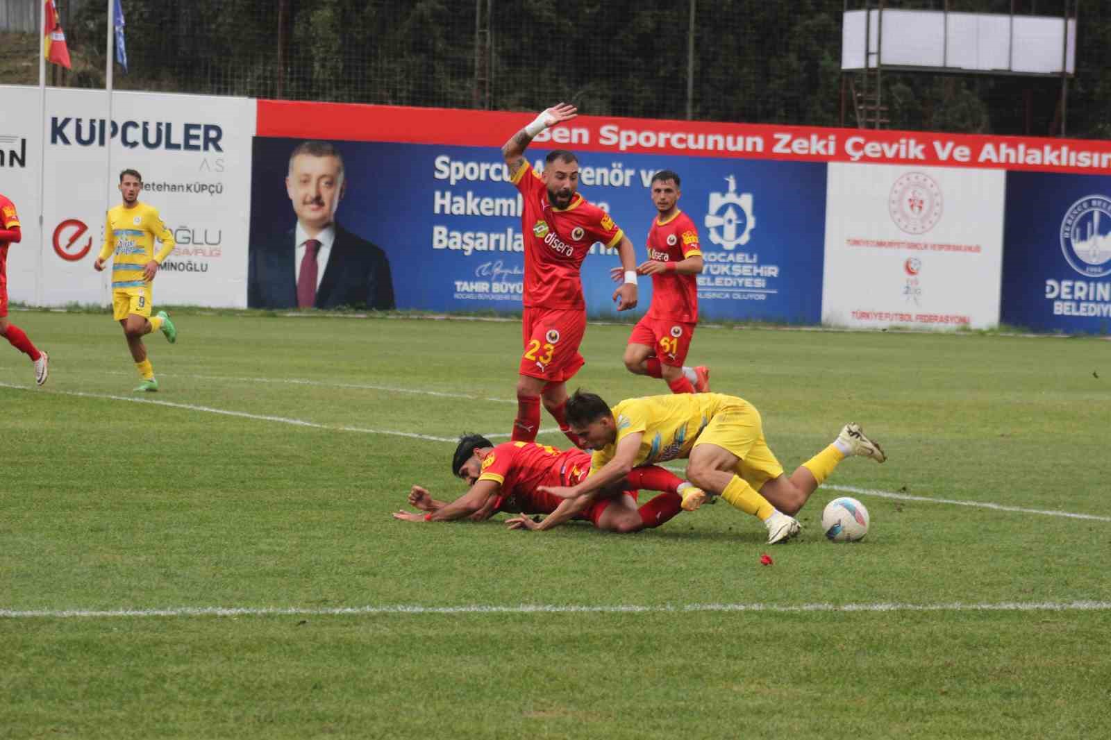 Ziraat Türkiye Kupası: Belediye Derincespor: 0 – Tire 2021 FK: 1