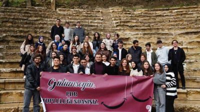 ZONGULDAK BÜLENT ECEVİT ÜNİVERSİTESİ’NDEN DÜZCE’YE GELEN ÖĞRENCİLER, KONURALP ANTİK KENTİNE