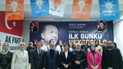 AK PARTİ OSMANELİ KADIN KOLLARI 7. OLAĞAN KONGRESİ GERÇEKLEŞTİRİLDİ. GERÇEKLEŞEN