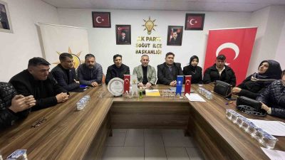 AK PARTİ BİLECİK İL BAŞKANI SERKAN YILDIRIM, SÖĞÜT İLÇE MERKEZ