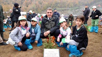 11 KASIM MİLLİ AĞAÇLANDIRMA GÜNÜ’NDE DÜZCE’DE GELECEĞE NEFES İNSANLIĞA NEFES