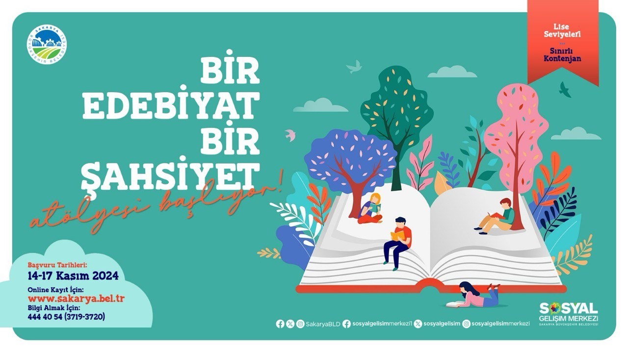 ‘Bir Edebiyat Bir Şahsiyet’ atölyesi öğrencilere kapılarını açıyor