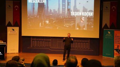 TÜRKİYE DÜŞÜNCE PLATFORMU YÖNETİM KURULU BAŞKANI TAŞKIN KOÇAK, DÜZCE ÜNİVERSİTESİ