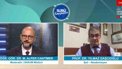 'EDEBİYAT VE MODERNLEŞME' KONULU SÖYLEŞİYLE SUBÜ KONUŞMALARI’NIN 82’İNCİ KONUŞMACISI OLAN