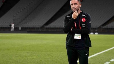 ÜMİT MİLLİ FUTBOL TAKIMI TEKNİK DİREKTÖRÜ GÖKHAN GÖNÜL, SIRBİSTAN İLE