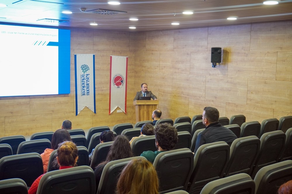 KASTAMONU ÜNİVERSİTESİ'NDE TÜBİTAK-1005 ULUSAL YENİ FİKİRLER VE ÜRÜNLER ARAŞTIRMA DESTEK