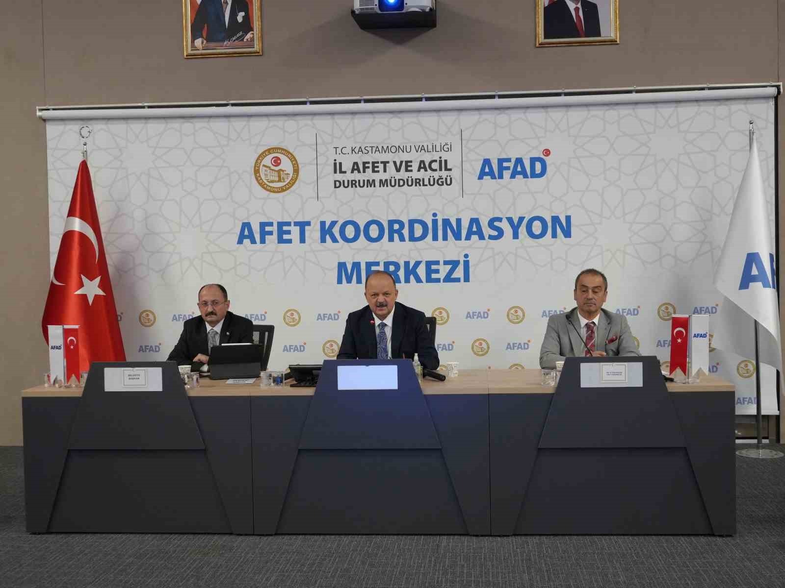 METEOROLOJİ GENEL MÜDÜRLÜĞÜNÜN HAFTA SONU KAR YAĞIŞI UYARISINDA BULUNDUĞU KASTAMONU