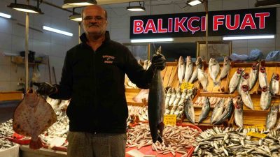 KOCAELİ'DE PALAMUT SEZONUNUN BİTTİĞİ BALIK TEZGAHLARINDA, HAMSİ VE ÇİNEKOP RAĞBET