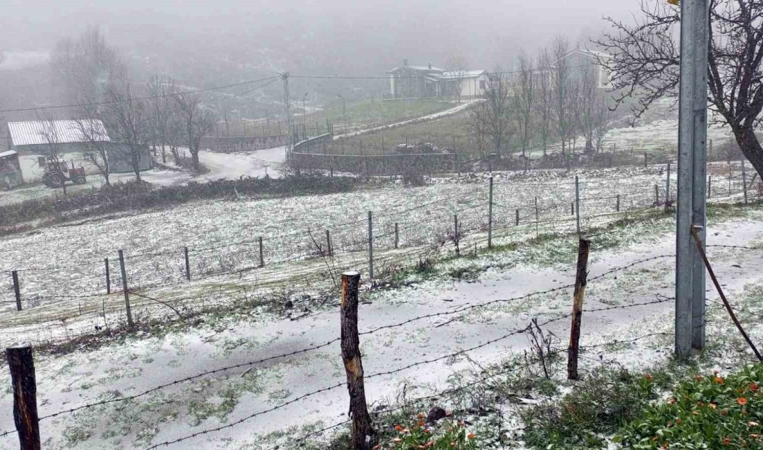 SAKARYA’DA ETKİSİNİ GÖSTEREN FIRTINA