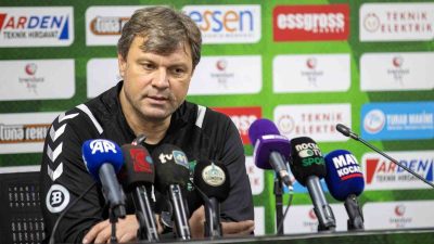 KOCAELİSPSOR TEKNİK DİREKTÖRÜ ERTUĞRUL SAĞLAM, “KAZANIP TEKRAR LİGİN LİDERİ OLMANIN