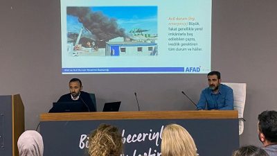 SUBÜ’DE 12 KASIM AFET HAZIRLIK GÜNÜ VE SİVİL SAVUNMA FAALİYETLERİ