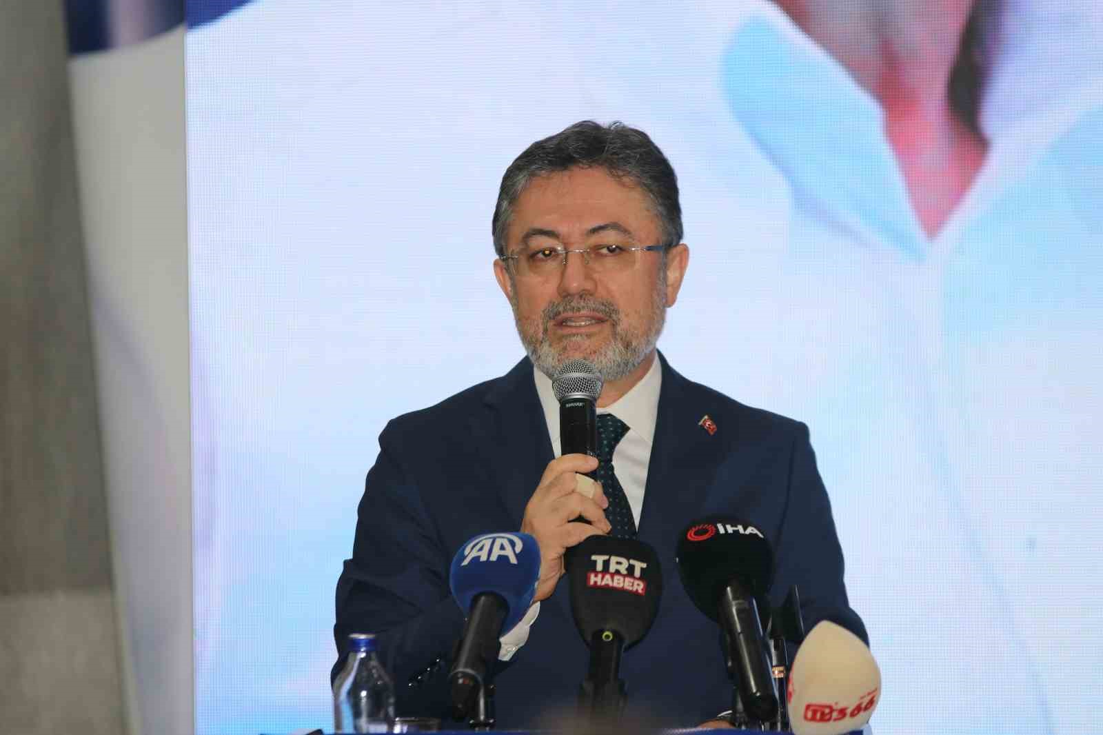 TARIM VE ORMAN BAKANI İBRAHİM YUMAKLI, MUHALEFETE SERT ELEŞTİRİLERDE BULUNARAK,