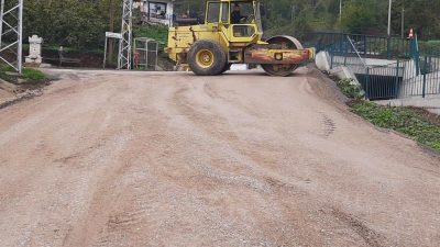 GÖLYAKA’YA BAĞLI TAŞLIK KÖYÜNDE YENİ YAPILAN KÖPRÜ VE ÇEVRESİNDE YAPILAN