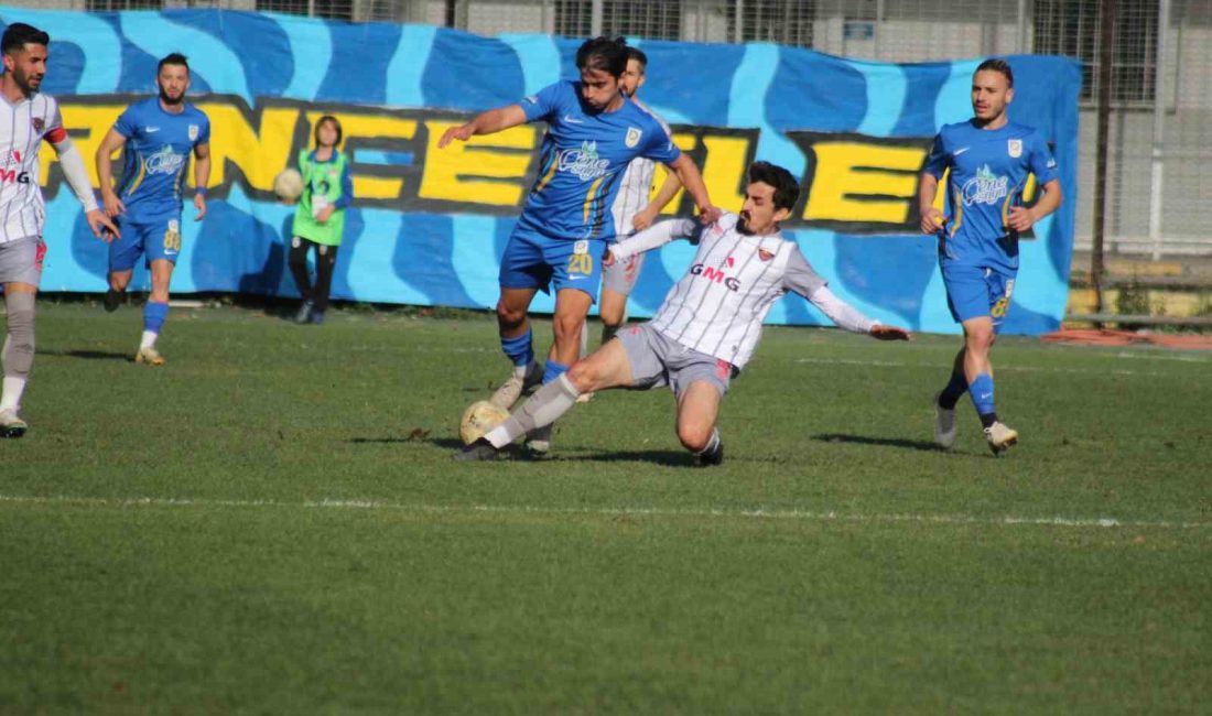 TFF 2.LİG KIRMIZI GRUP’TA MÜCADELE EDEN BELEDİYE DERİNCESPOR SEZONUN ON