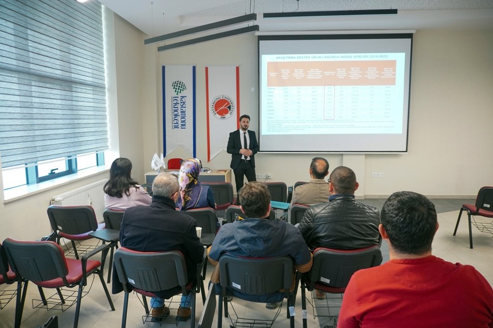 KASTAMONU ÜNİVERSİTESİ’NDE PROJE DESTEK OFİSİ TARAFINDAN DÜZENLENEN TÜBİTAK 3501-KARİYER GELİŞTİRME