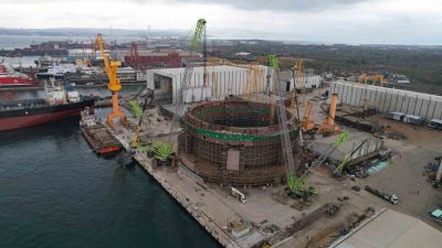 YALOVA’NIN ALTINOVA İLÇESİNDEKİ BİR TERSANEDE TÜRKİYE’DE İLK KEZ NORVEÇ İÇİN