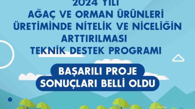 KUZEY ANADOLU KALKINMA AJANSI'NIN “2024 YILI AĞAÇ VE ORMAN ÜRÜNLERİ