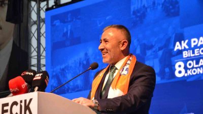 AK PARTİ BİLECİK İL BAŞKANI YILDIRIM, YENİDEN BAŞKAN SEÇİLDİ