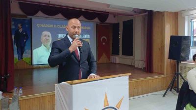 AK PARTİ ÇINARCIK BAŞKANLIĞI 8. OLAĞAN İLÇE KONGRESİ'NDE MEHMET ÖZALP