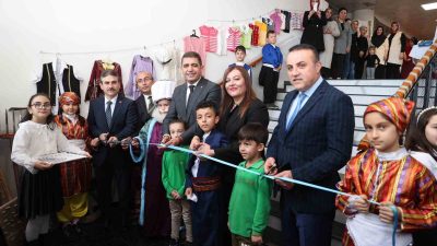 DÜZCE FATİH İLKOKULUNDA, MİLLİ KÜLTÜR SERGİSİ, GÖRSEL SANATLAR ATÖLYESİ İLE