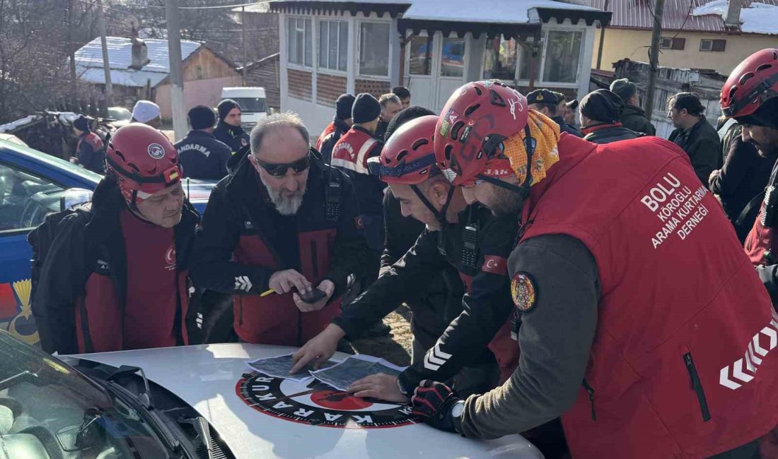 BOLU’NUN GEREDE İLÇESİNDE KAYBOLAN