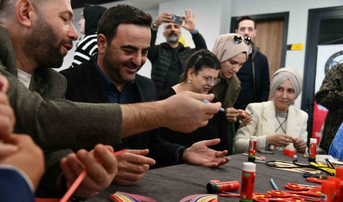 BAŞİSKELE'DE DÜNYA ENGELLİLER GÜNÜ DOLAYISIYLA ENGELSİZ SANAT ATÖLYESİ DÜZENLENDİ. ÖZEL