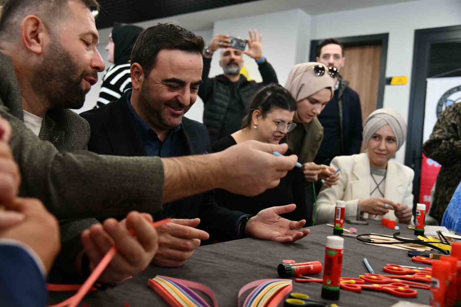 BAŞİSKELE'DE DÜNYA ENGELLİLER GÜNÜ DOLAYISIYLA ENGELSİZ SANAT ATÖLYESİ DÜZENLENDİ. ÖZEL