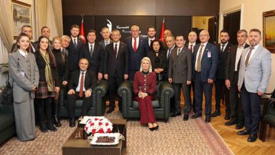 BAŞKAN SUBAŞI, CHP GENEL BAŞKANI ÖZEL İLE BİR ARAYA GELDİ