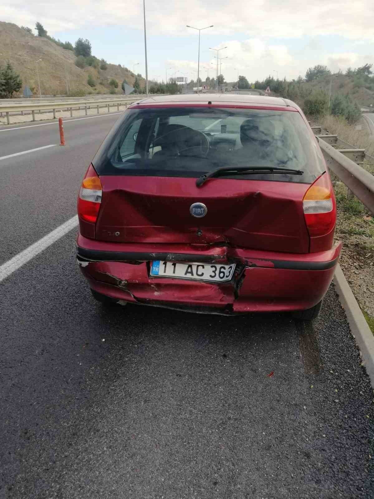 Bilecik’te meydana gelen trafik kazasında 1 kişi yaralandı