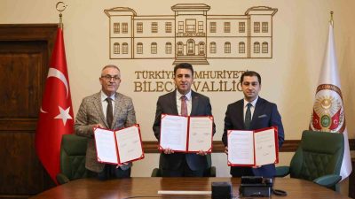 BİLECİK VALİLİĞİ MAKAMINDA İL MİLLİ EĞİTİM MÜDÜRLÜĞÜ VE İL SAĞLIK