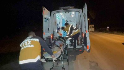 DÜZCE’DE MOTOSİKLET YOLUNDA İKİ MOTOR KAFA KAFAYA ÇARPIŞTI. KAZADA 3