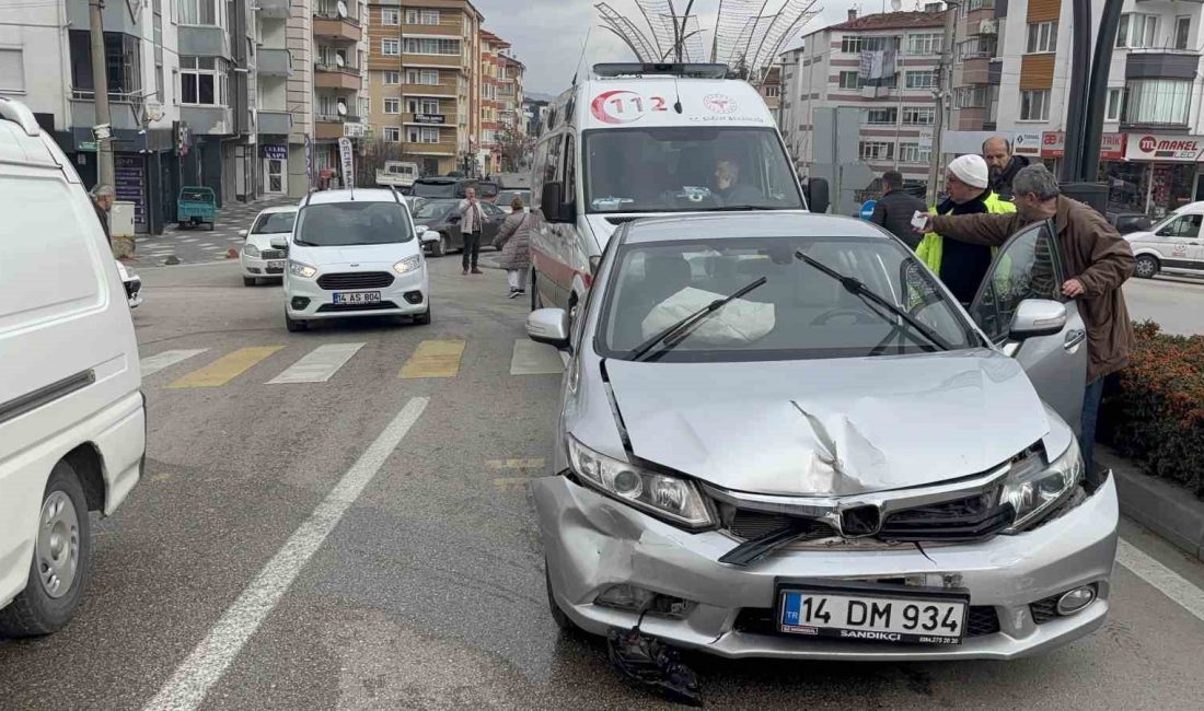 BOLU’DA DÖNEL KAVŞAKTA CİPLER