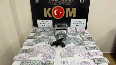 DÜZCE’DE CUMHURİYET BAŞSAVCILIĞI TARAFINDAN YÜRÜTÜLEN SAHTE PARA OPERASYONUNDA 165 BİN
