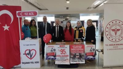 DÜZCE SAĞLIK MÜDÜRÜ DR. YASİN YILMAZ 1-7 ARALIK ACİL SAĞLIK